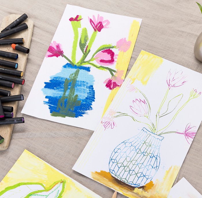 Inspiraatiokuva tekniikoille