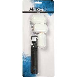 Maalitela kahvallinen