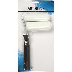 Maalitela kahvallinen