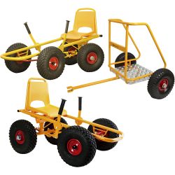 RABO Moon Car -polkuautot ja kärryt