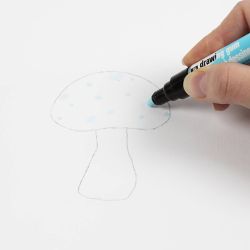 Drawing gum maskausneste