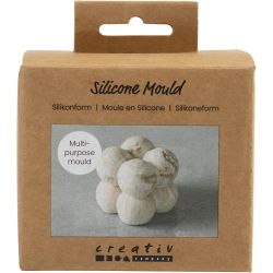 Silikonimuotti, Kuplakuutio, Kork. 4 cm, Lev: 4 cm, halk. 4 cm, 1kpl/ 1 pkt