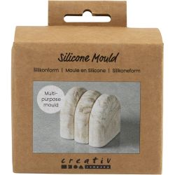 Silikonimuotti, Kaaret, Kork. 5 cm, halk. 4,5 cm, Lev: 4 cm, 1kpl/ 1 pkt