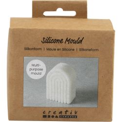 Silikonimuotti, Kaari, Kork. 8 cm, Lev: 5,5 cm, halk. 4 cm, 1kpl/ 1 pkt