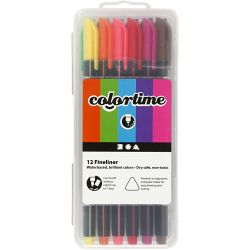 Colortime Fineliner -tussit
