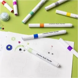 Creative Multi Marker -Tussi, paksuus 4 mm, värilajitelma, 24 kpl/ 1 pkt