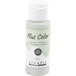 Plus Color- Askartelumaali, vaaleanharmaa, 60ml/ 1 pll