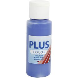 Plus Color- Askartelumaali, ultra marine, 60ml/ 1 pll