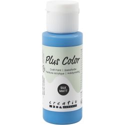 Plus Color- Askartelumaali, perussininen, 60ml/ 1 pll