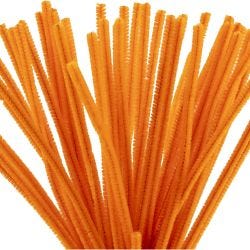 Askartelupunos, Pit. 30 cm, paksuus 6 mm, oranssi, 50 kpl/ 1 pkt