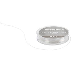 Elastinen korulanka, paksuus 0,5 mm, 10 m/ 1 rll