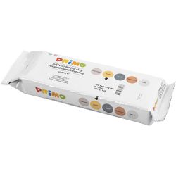 Itsekovettuva Savi, keltaokra, 1000g/ 1 pkt