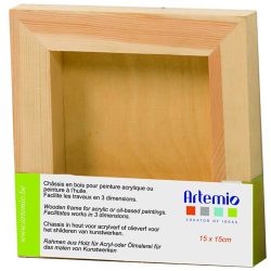 Puinen koristeltava 3D-kehys