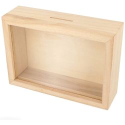 Koristeltava puinen matkarahalipas