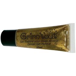 Glitter-geelikasvomaali