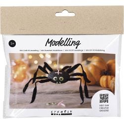 Askartelusetti Mini Muovailu, Hämähäkki, 1pkk/ 1 pkt