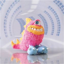 Askartelusetti Mini Muovailu, Freddy-hirvi&ouml;, neonpinkki, 1 pkk/ 1 pkt