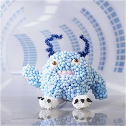 Askartelusetti Mini Muovailu, Bobby-hirvi&ouml;, vaaleansininen, 1 pkk/ 1 pkt