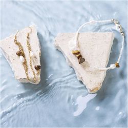 Askartelusetti Mini Korut, Kristallikaulakoru ja korvakorut, 1 pkk/ 1 pkt