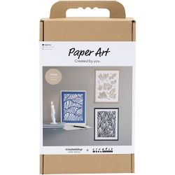 Askartelusetti Paperitaide, Kuvia ripustettavaksi, luonnonvalkoinen, 1 pkk/ 1 pkt