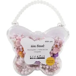 Vahahelmet , aukon koko 1,3-2,5 mm, pastellinoranssi, pehmeä rose, vaaleanvioletti, helmiäinen, 127 g, 1 pkk/ 1 pkt
