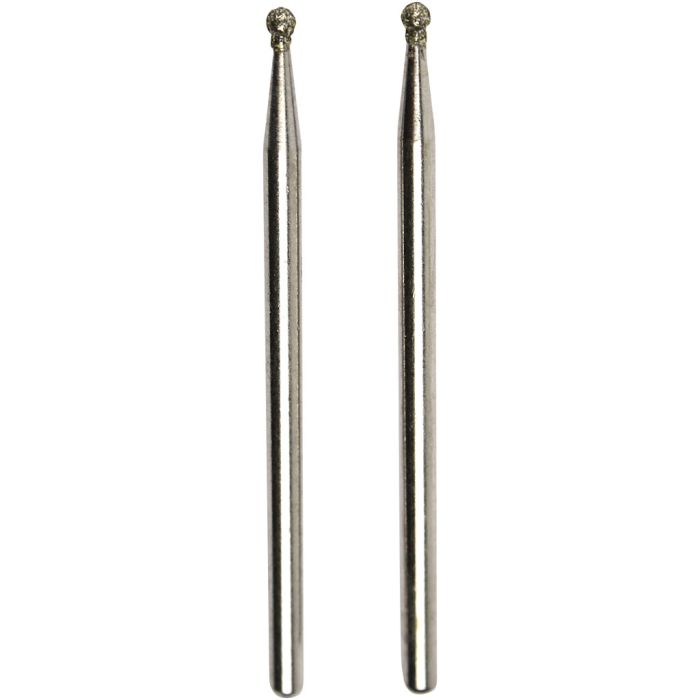 Timanttiterä lasinkaivertimeen, koko 1,8 mm, 2 kpl/ 1 pkt