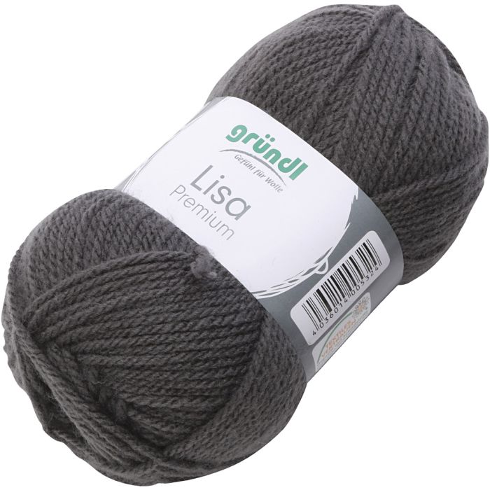 Akryylilanka, harmaa, 50 g/ 1 kerä