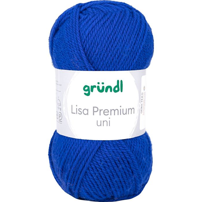 Akryylilanka, puikoila 3-3,5, sininen, 50 g/ 1 kerä