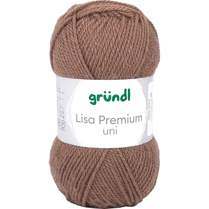 Akryylilanka, puikoila 3-3,5, nougat, 50 g/ 1 kerä