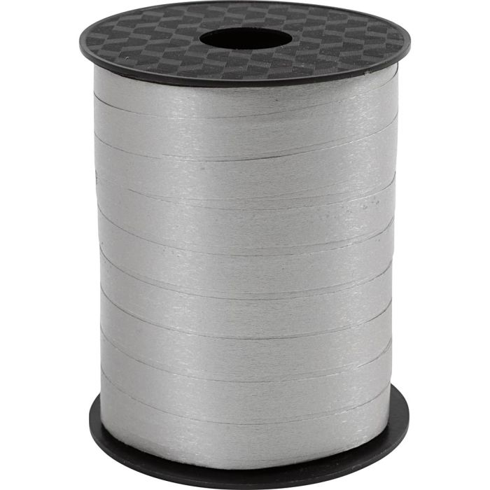 Lahjanauha, Lev: 10 mm, matta, hopea, 250 m/ 1 rll