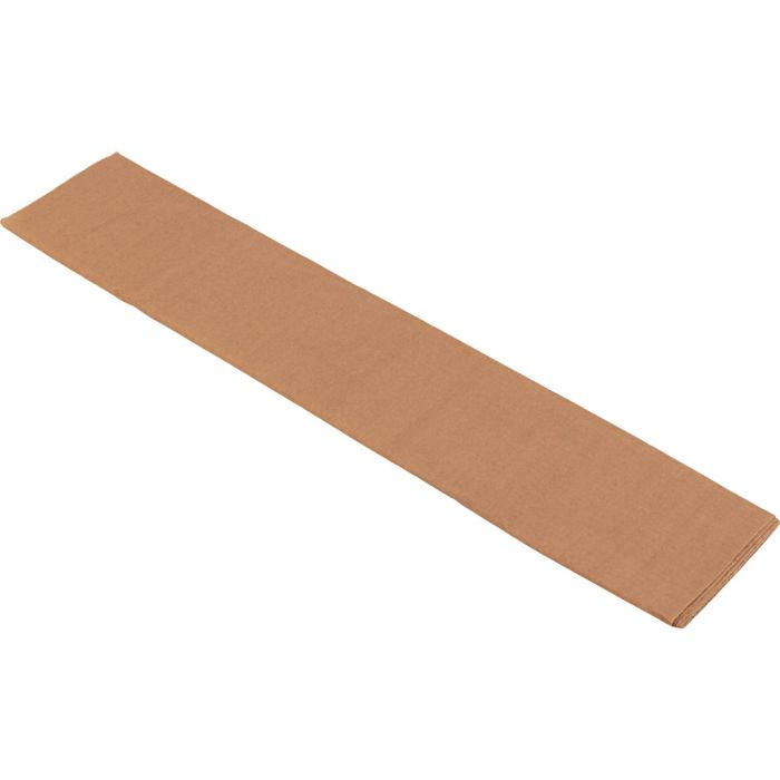 Kreppipaperi, arkki 50x250 cm, 22 g, vaaleanruskea, 1 ark/ 1 pkt