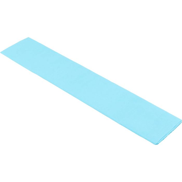 Kreppipaperi, arkki 50x250 cm, 22 g, vaaleansininen, 1 ark/ 1 pkt