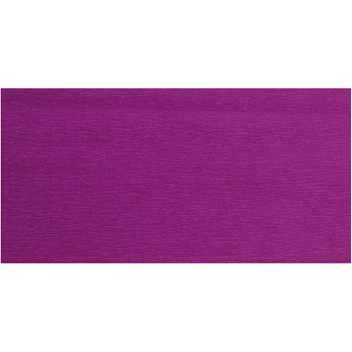 Kreppipaperi, arkki 50x250 cm, 22 g, violet, 10 ark/ 1 pkt