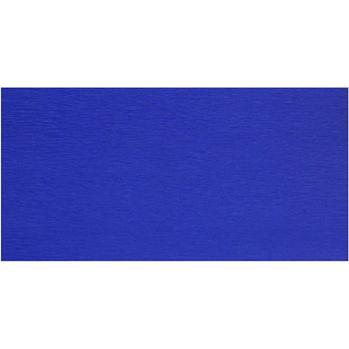 Kreppipaperi, arkki 50x250 cm, 22 g, sininen, 10 ark/ 1 pkt