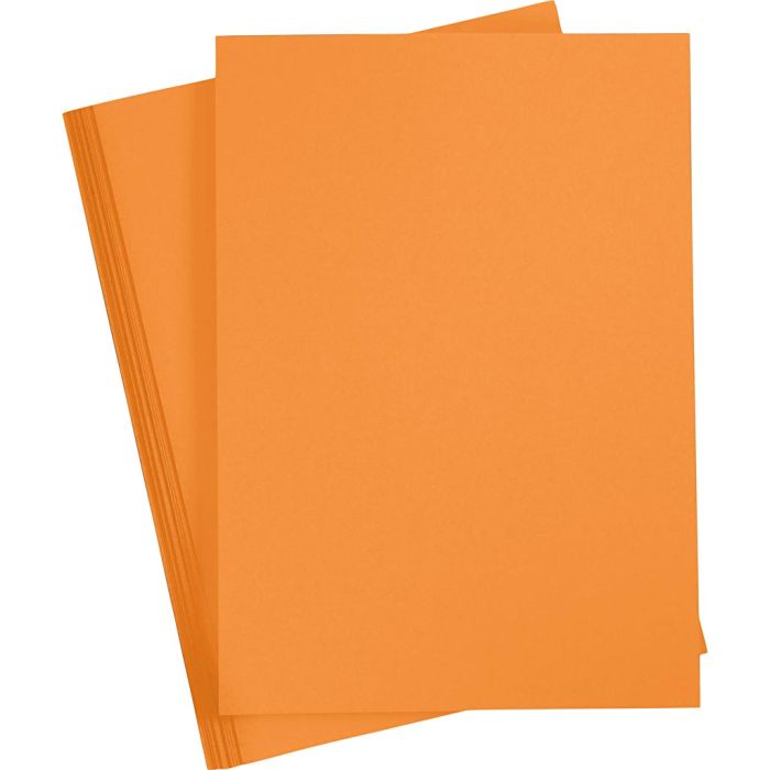 Kartonkipaperi, A3, 180 g, oranssi, 25 ark/ 1 pkt