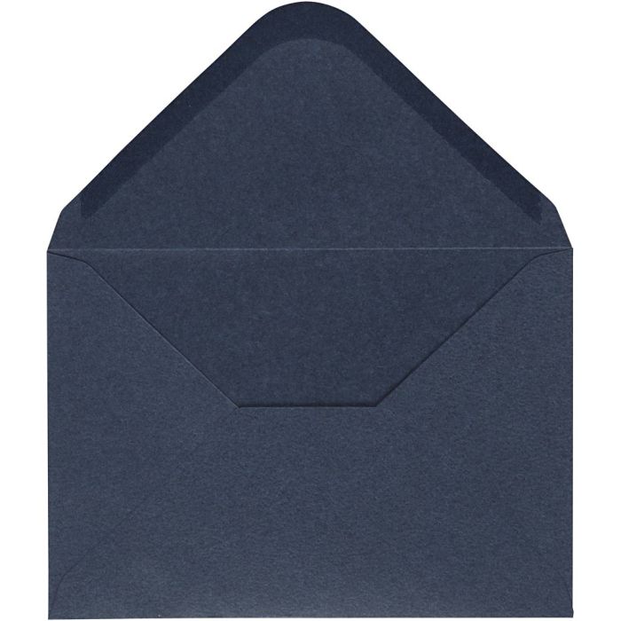 Kirjekuoret, kirjekuoren koko 11,5x16 cm, 110, sininen, 10 kpl/ 1 pkt