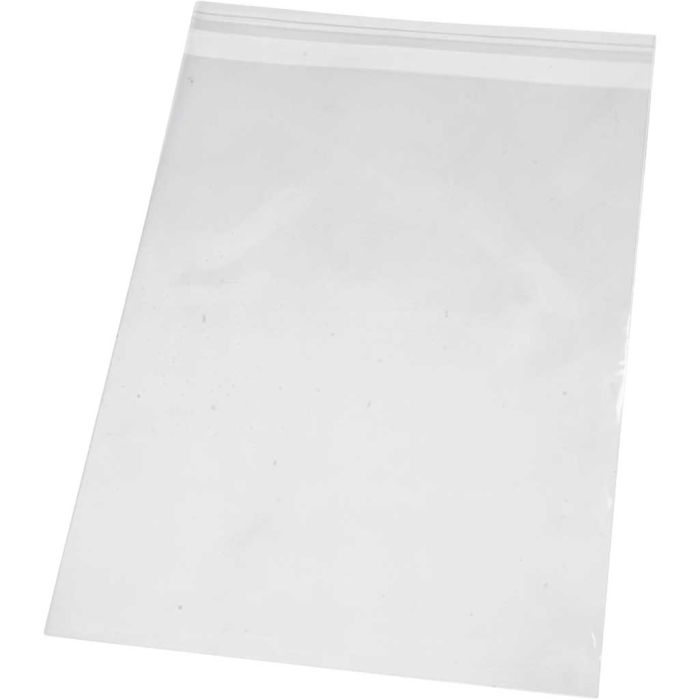 Sellofaanipussilajitelma, Kork. 25,3 cm, Lev: 18 cm, paksuus 25 my, 200 kpl/ 1 pkt