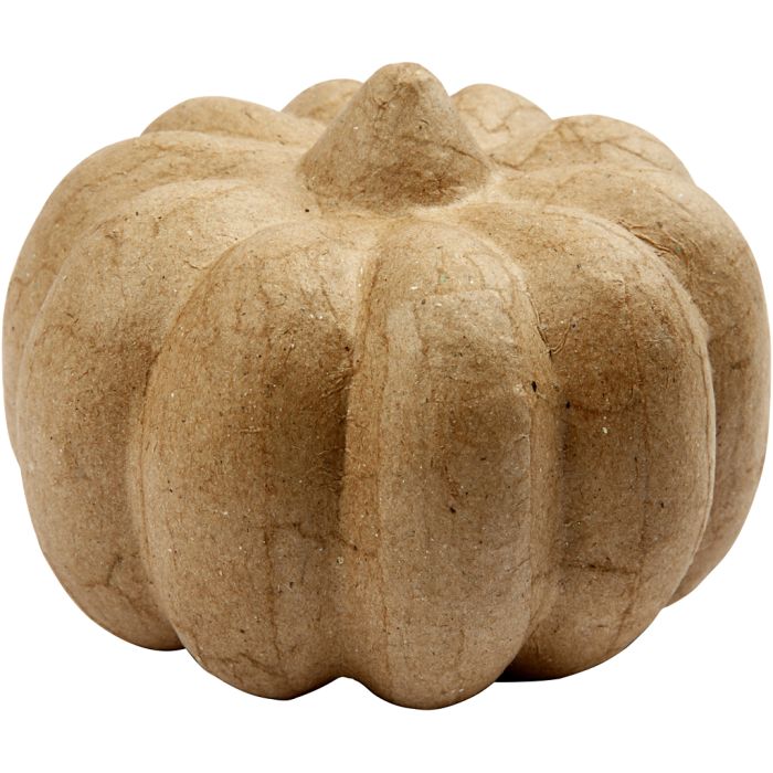 Pahvikurpitsa, Kork. 9 cm, halk. 13 cm, 1 kpl
