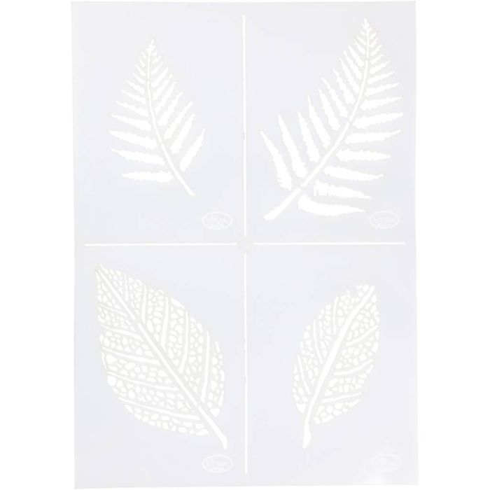 Taipuisa sabloni, lehdet, A4, arkki 210x297 mm, 1 kpl