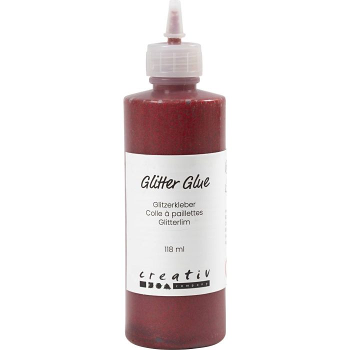 Kimalleliima, punainen, 118 ml/ 1 pll