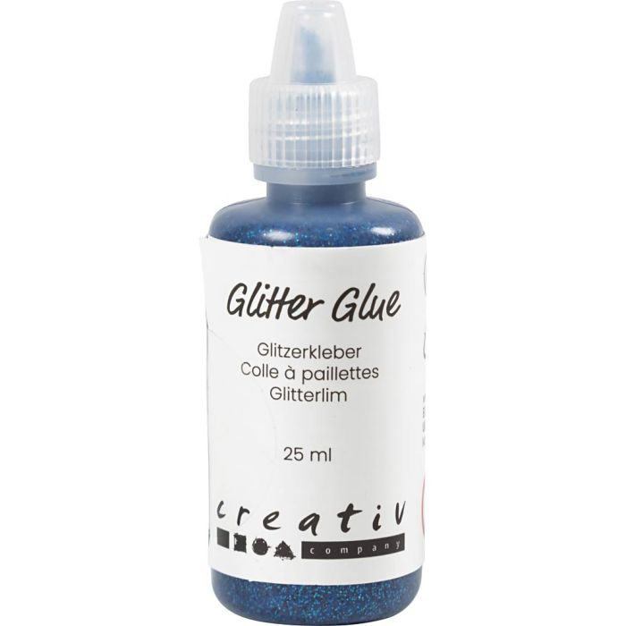 Kimalleliima, tummansininen, 25 ml/ 1 pll