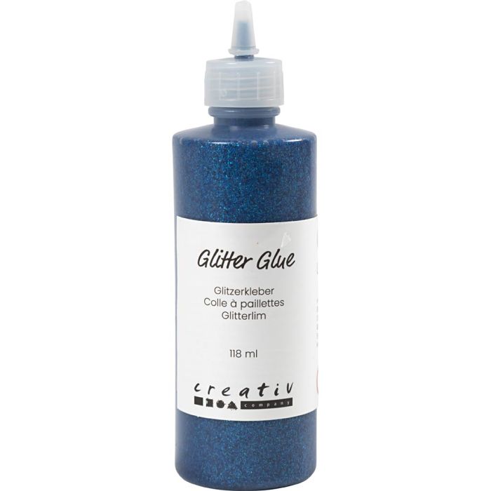 Kimalleliima, tummansininen, 118 ml/ 1 pll