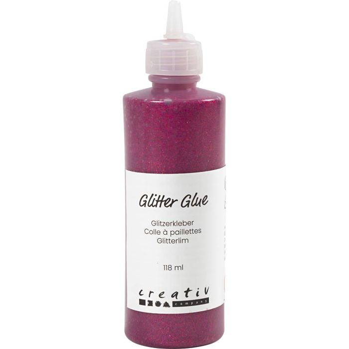 Kimalleliima, pinkki, 118 ml/ 1 pll
