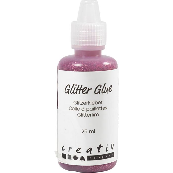 Kimalleliima, rosa, 25 ml/ 1 pll