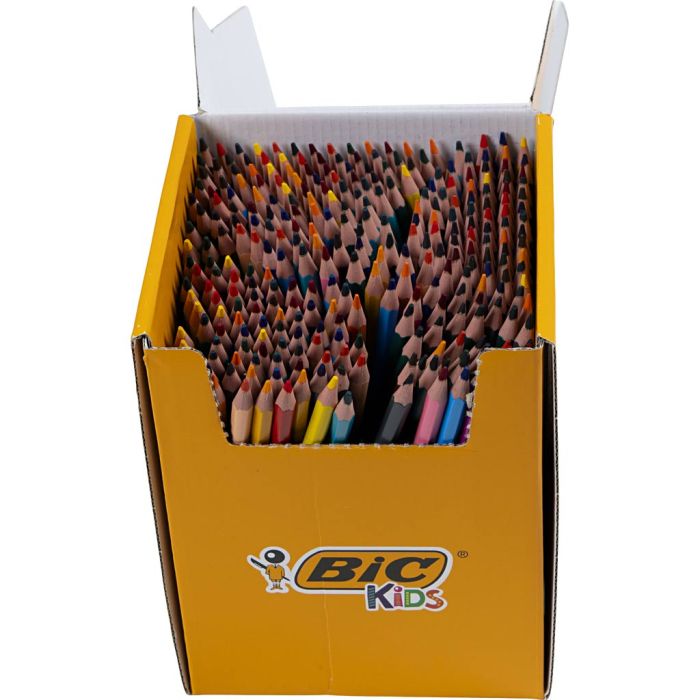 BIC Evolution Värikynät, Pit. 17,5 cm, kärki 3 mm, värilajitelma, 288 kpl/ 1 pkt