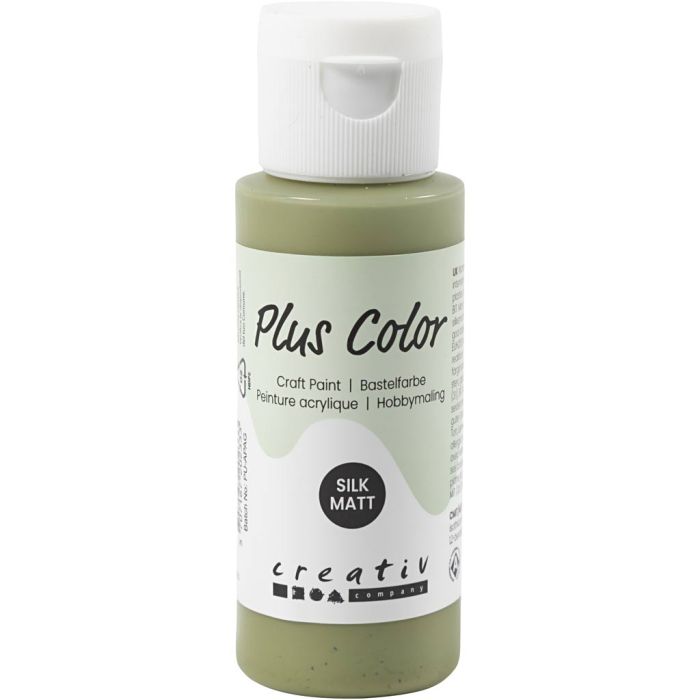 Plus Color- Askartelumaali, eukalyptus, 60 ml/ 1 pll