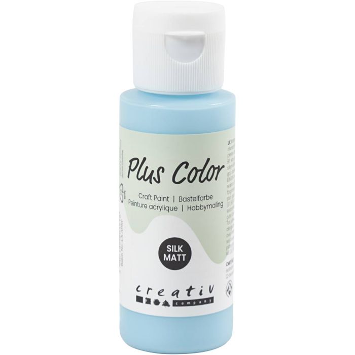 Plus Color- Askartelumaali, jäänsin., 60 ml/ 1 pll