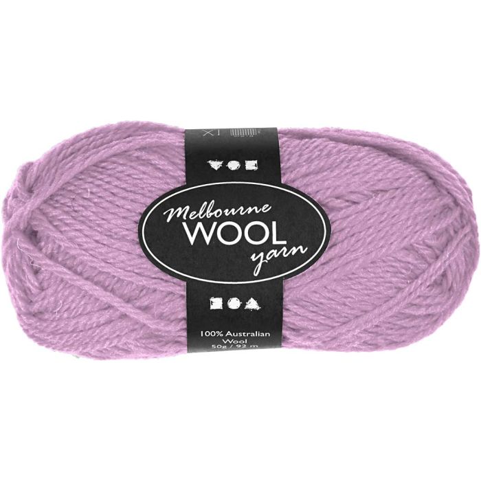 Melbourne-villalanka, Pit. 92 m, rosa, 50 g/ 1 kerä