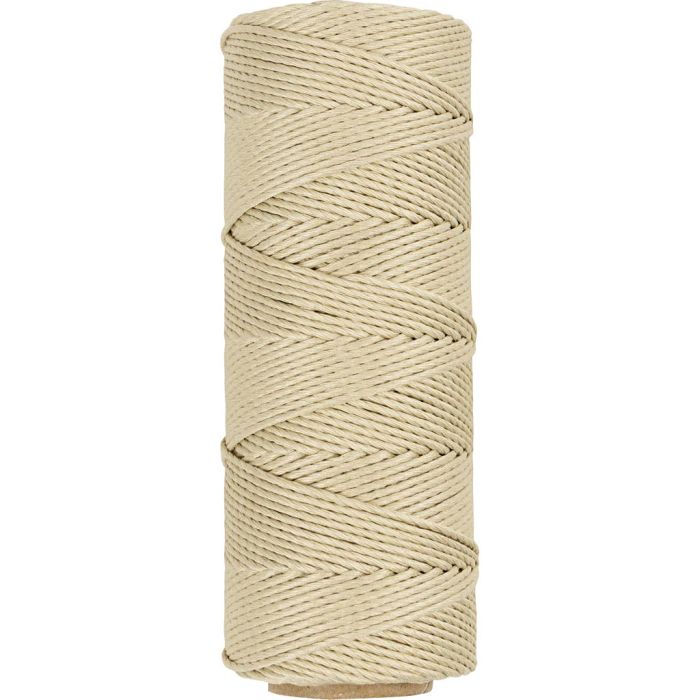 Bambulanka, paksuus 1 mm, luonnonvalkonen, 65 m/ 1 rll