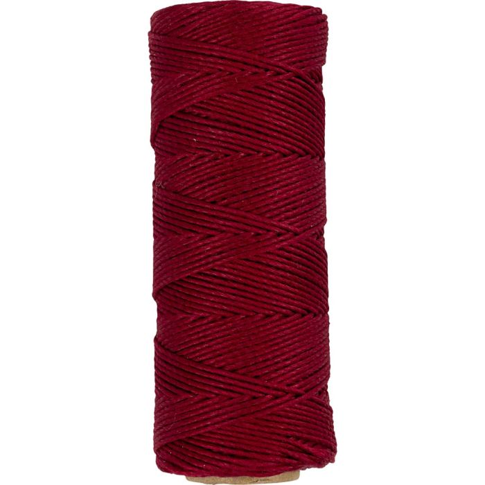 Bambulanka, paksuus 1 mm, punainen, 65 m/ 1 rll